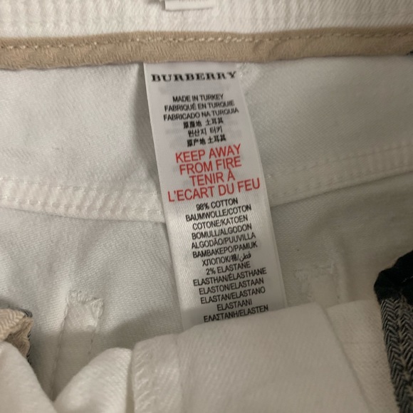 Burberry kids denim shorts - Picture 11 of 15